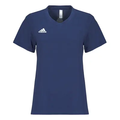 adidas Entrada 22 T-Shirt Rövid ujjú pólók Tengerész