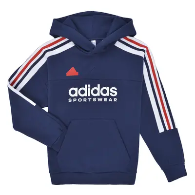 adidas Tiro Nations Pack Hood Pulóverek Tengerész