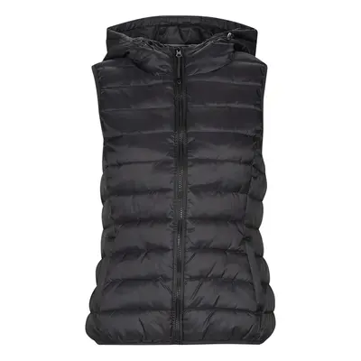 Only ONLNEWTAHOE HOOD WAISTCOAT OTW NOOS Steppelt kabátok Fekete