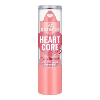 Essence Heart Core Fruity Lip Balm - 03 Wild Watermelon Ajakápolók Rózsaszín