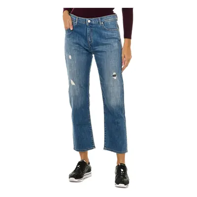 Armani jeans 6Y5J10-5D2MZ-1500 Egyenes szárú farmerek Kék