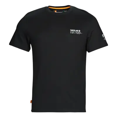 Timberland Comfort Lux Essentials SS Tee Rövid ujjú pólók Fekete