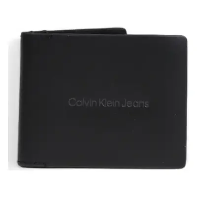 Calvin Klein Jeans LOGO PRINT BIFOLD ID K50K512063 Pénztárcák Fekete