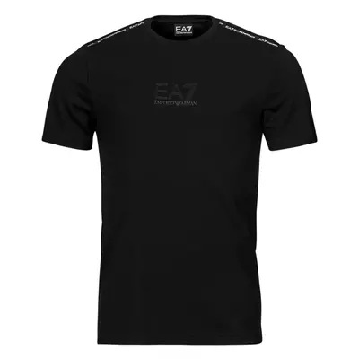 Emporio Armani EA7 LOGO SERIES TSHIRT Rövid ujjú pólók Fekete