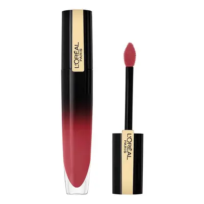 L'oréal Signature Lacquered Liquid Lipstick - 302 Be Outstandin Rúzs Rózsaszín