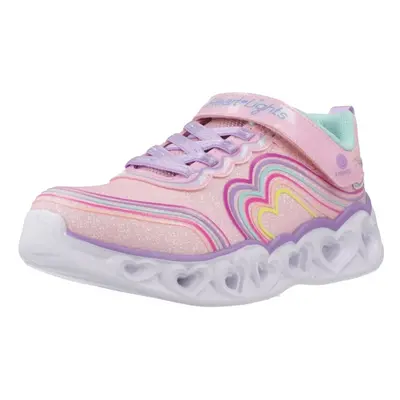 Skechers HEART LIGHTS - RETRO Divat edzőcipők Rózsaszín