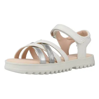 Geox J SANDAL CORALIE GIR Szandálok / Saruk Fehér