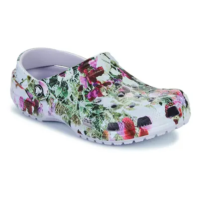 Crocs Classic Photoreal Floral Clog Klumpák Szürke