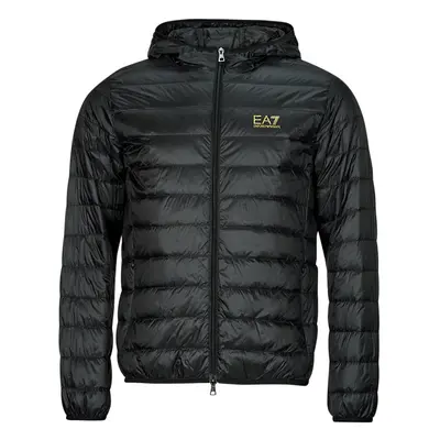 Emporio Armani EA7 CORE IDENTITY DOWN JACKET HD Steppelt kabátok Fekete