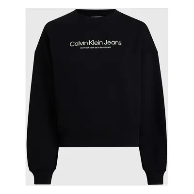 Calvin Klein Jeans J20J222549 Pulóverek Fekete