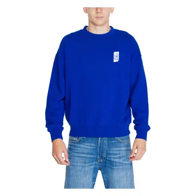 Replay COTTON FLEECE M6993 .000.23758 Pulóverek Kék