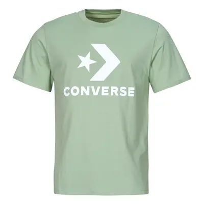 Converse STAR CHEVRON LOGO STANDARD-FIT T-SHIRT Rövid ujjú pólók Zöld