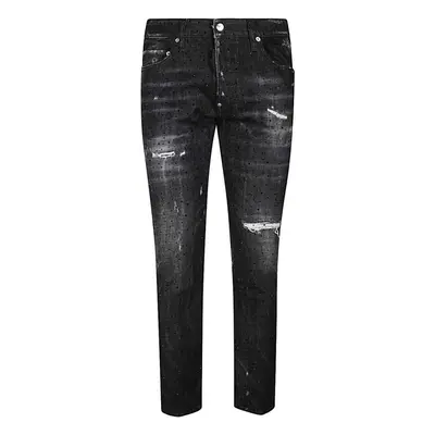 Dsquared S74LB0814 Skinny farmerek Fekete