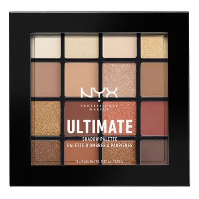 Nyx Professional Make Up Ultimate Shadow Eyeshadow Palette - Warm Neutrals Szem alapozók Soksz