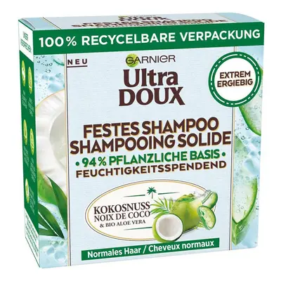 Garnier Solid Coconut and Aloe Vera Biozid Ultra Doux Shampoo Samponok Más