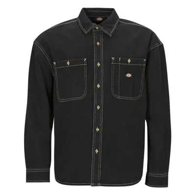 Dickies HOUSTON LS SHIRT Hosszú ujjú ingek Fekete