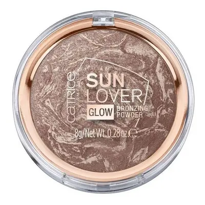 Catrice Sun Lover Glow Bronzing Powder - 10 Sun kissed Bronze Pirosítók & púderek Barna