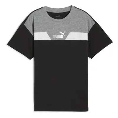 Puma POWER COLORBLOCK TEE Rövid ujjú pólók Fekete