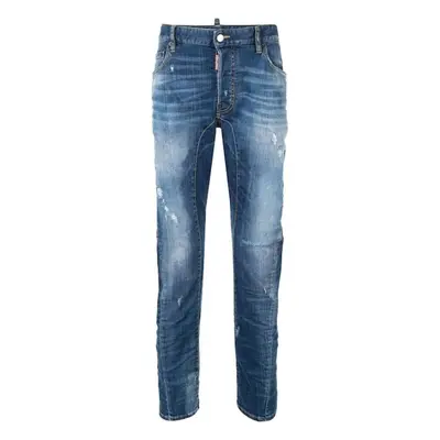 Dsquared S74LB0611 Skinny farmerek Kék