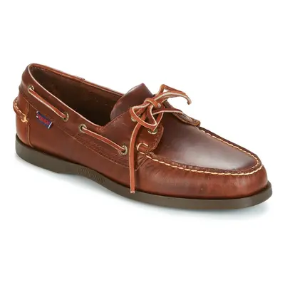 Sebago PORTLAND WAXED Vitorlás cipők Barna