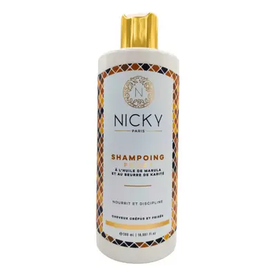 Nicky Frizzy Shampoo with Marula Oil and Shea Butter 500ml Samponok Más