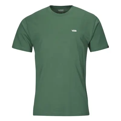 Vans MN LEFT CHEST LOGO TEE Rövid ujjú pólók Zöld