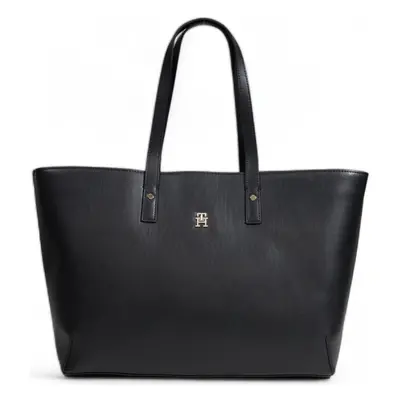 Tommy Hilfiger TH CHIC TOTE AW0AW16302 Táskák Fekete