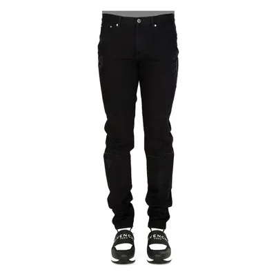 Givenchy BM502D501M Skinny farmerek Fekete