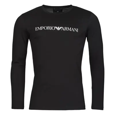 Emporio Armani 8N1TN8 Hosszú ujjú pólók Fekete