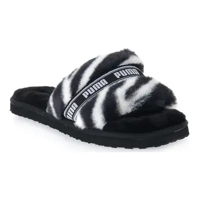 Puma 01 FLUFF WILD Papucsok Fekete