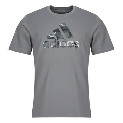 adidas Camo Badge of Sport Graphic T-Shirt Rövid ujjú pólók Szürke