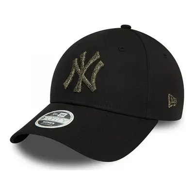 New-Era Wmns metallic logo 9forty neyyan Baseball sapkák Fekete