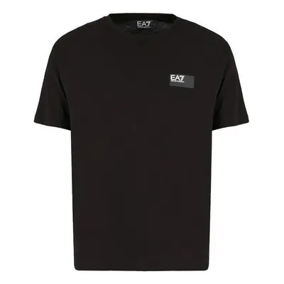 Ea7 Emporio Armani Visibility Crew T-Shirt Black Pólók / Galléros Pólók Fekete