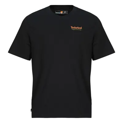 Timberland Outdoor Inspired Back Graphic Tee Rövid ujjú pólók Fekete