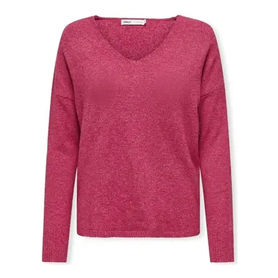 Only Noos Rica Life Knit L/S - Granita Pulóverek Rózsaszín