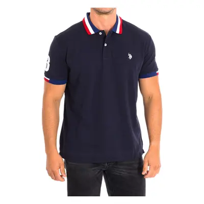 U.S Polo Assn. 64775-179 Rövid ujjú galléros pólók Tengerész