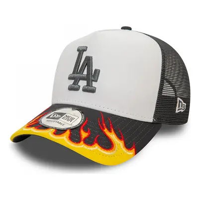 New-Era Mlb flame trucker losdod Baseball sapkák Szürke