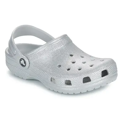 Crocs Classic Glitter Clog K Klumpák Ezüst