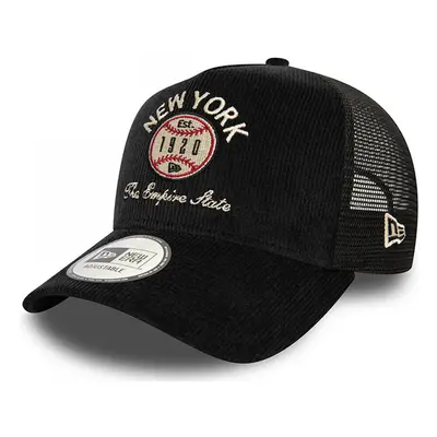 New-Era Cord graphic trucker newera Baseball sapkák Fekete