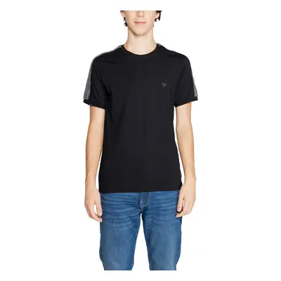 Emporio Armani EA7 CREW NECK T-SHIRT 111890 4F717 Rövid ujjú pólók Fekete