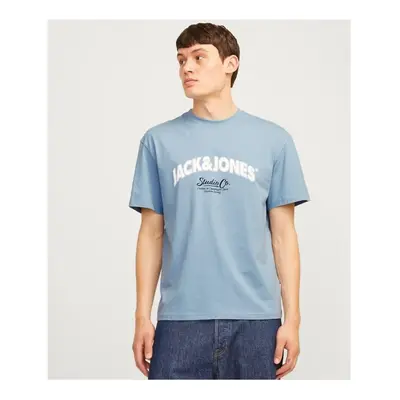 Jack & Jones 12262348 ORBRONX Rövid ujjú pólók Kék