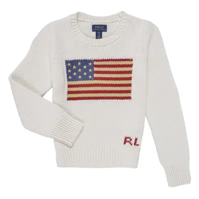 Polo Ralph Lauren AMERICAN SWT-TOPS-SWEATER Pulóverek Bézs