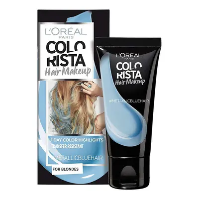 L'oréal Temporary Colorista Hair Make-up - MetallicBlueHair Hajfestés Kék