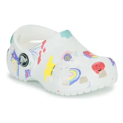 Crocs Classic Doodle Print Clog T Klumpák Fehér