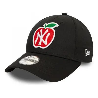 New-Era Youth apple 9forty neyyan Baseball sapkák Fekete