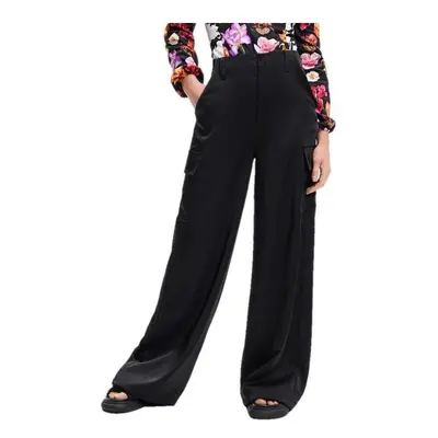 Desigual PANT THELMA 23SWPW13 Lenge nadrágok Fekete