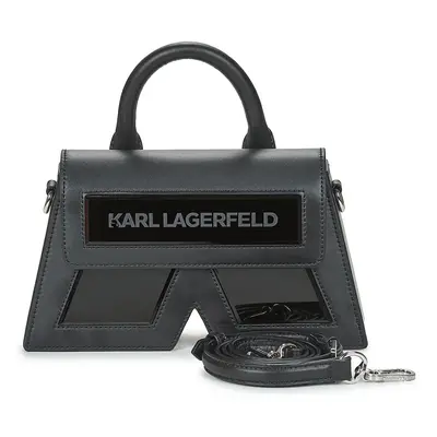 Karl Lagerfeld IKON/K CB LEATHER Kézitáskák Fekete