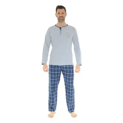 Christian Cane PYJAMA LONG GRIS DORIAN Ruhák Szürke