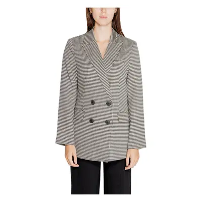 Only ONLLETTIE LS LOOSE CHECK BLAZER TLR 15328054 Kabátok / Blézerek Fekete