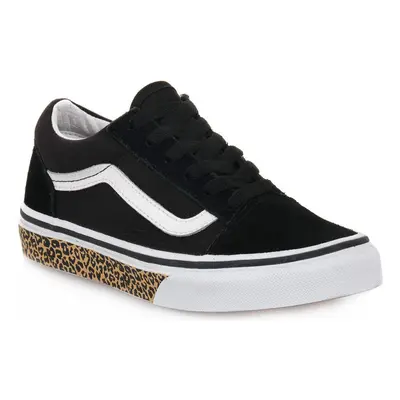 Vans OLD SKOOL SUEDE ANIMAL J Divat edzőcipők Fekete